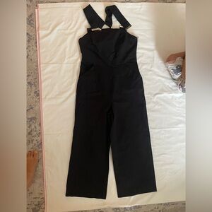 Rachel Roy buckled gold strap Jumpsuit S